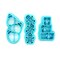 Christmas Shape Clay Cutters, 3 pc, Stacks of Ornaments Gifts & Gingerbread, Adorabilities
